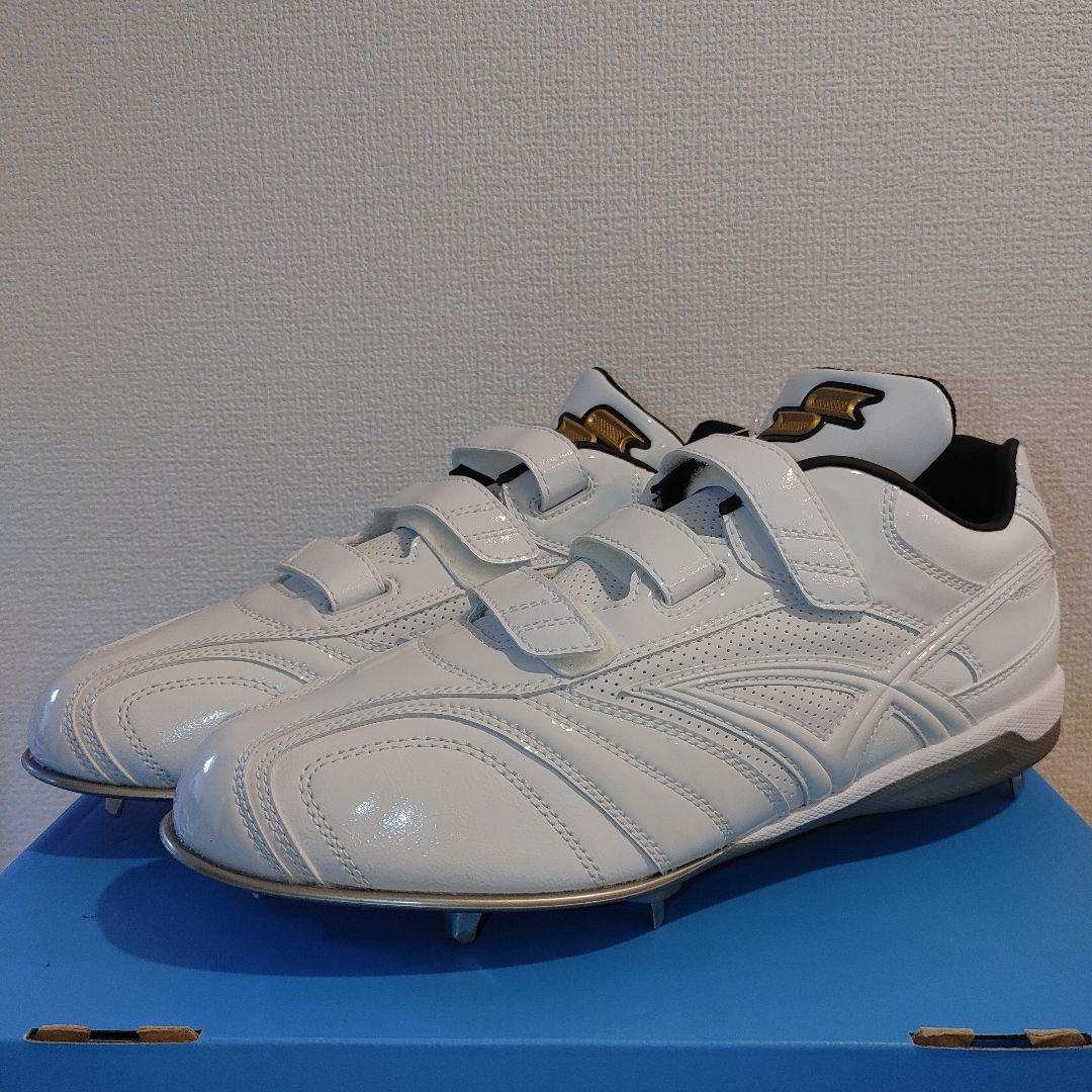 SSK　プロエッジ　29.0センチ　金具　スパイク　ホワイト　野球