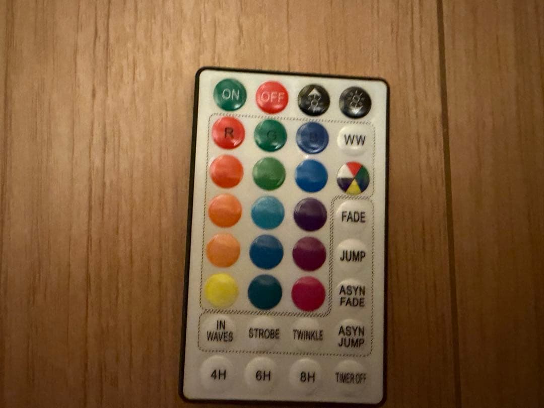 スターウォーズ STARWARS ライト リモコン付き 多色機能