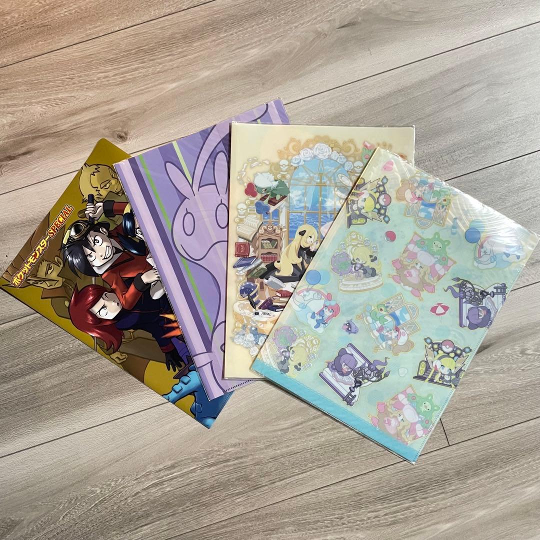 ポケモン ポケモンセンター ポケスペ クリアファイル セット まとめ売り