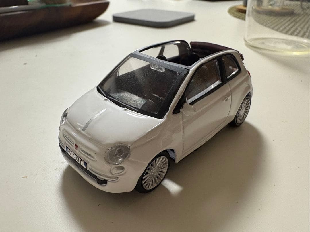 Fiat 500C ミニカー