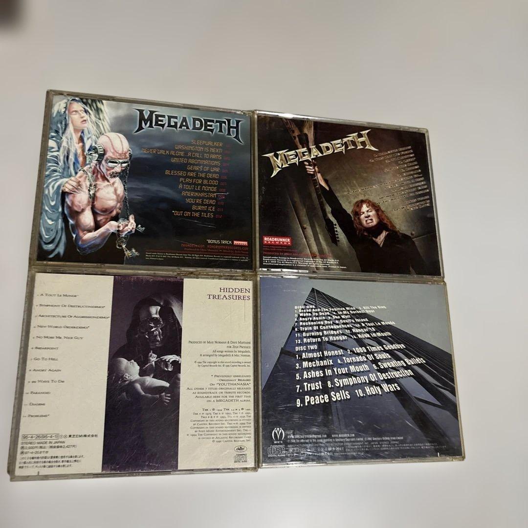MEGADETH メガデス　CD/DVDセット