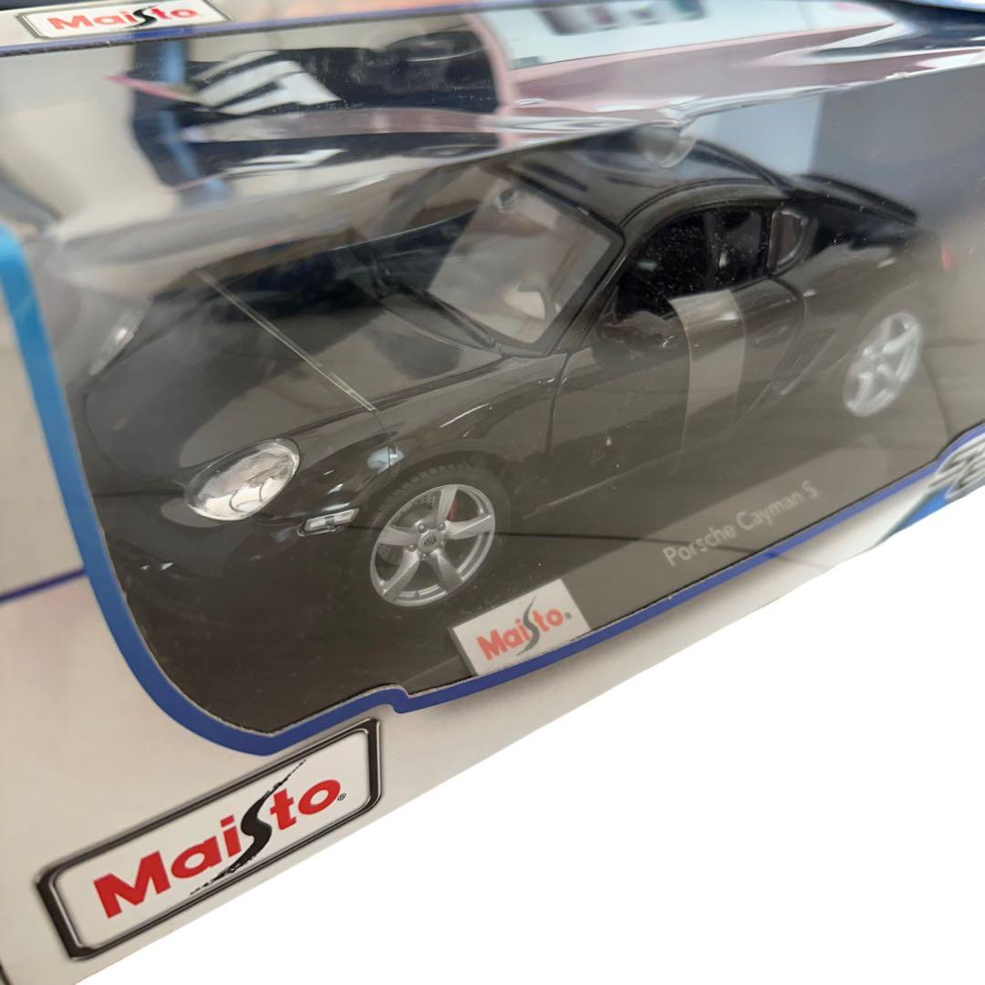 Maisto Porsche Cayman S ミニカー 黒