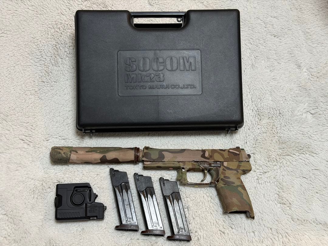 東京マルイ SOCOM MK23 影縫カスタム ガスガン