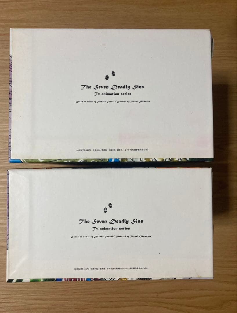七つの大罪 完全生産限定盤全巻セット ANIPLEX+特典 収納BOX