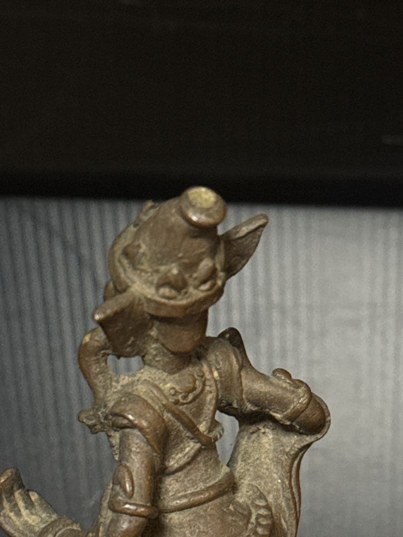 時代 古作 仏教美術 古銅 銅製 小乗仏教 菩薩 梵天像 仏像