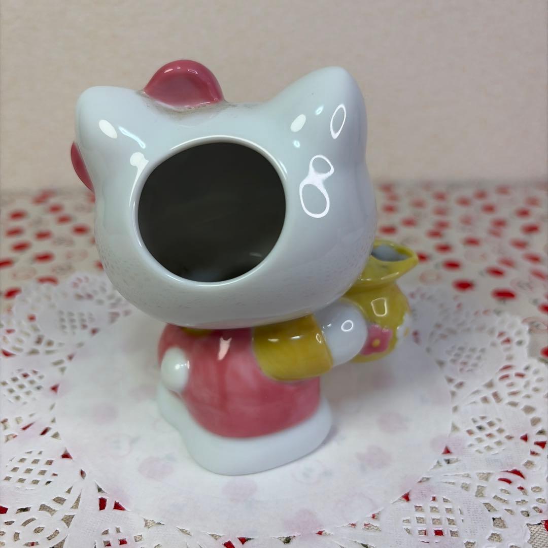 【激レア・希少】ハローキティ 陶器 豪華7点セット 蚊取り線香入れ 鉢カバー 他