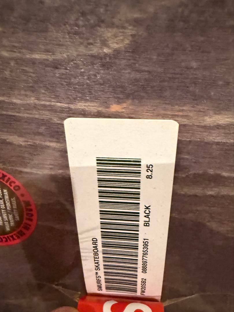 supreme スケボーデッキ Smurfs