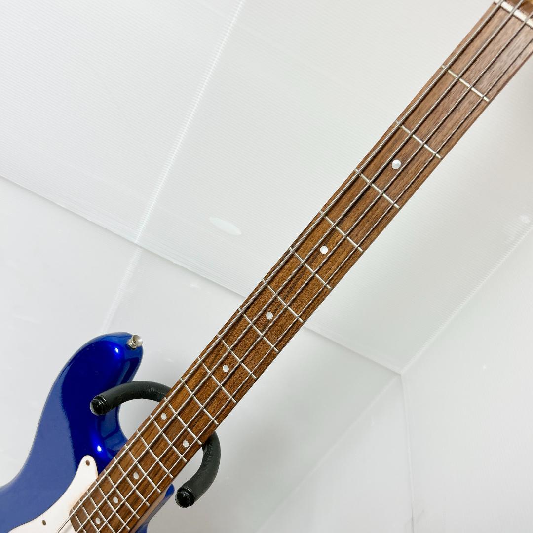 美品 Squier スクワイヤー プレシジョンベース プレベ 青 ブルー