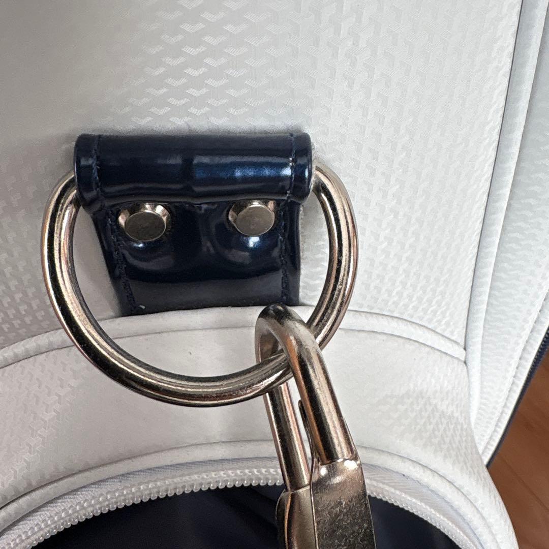 BRIDGESTONE レディースゴルフバッグ ホワイト＆セカンドバッグ