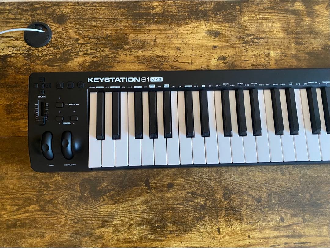 M-AUDIO KEYSTATION 61 MK3 USB MIDIキーボード