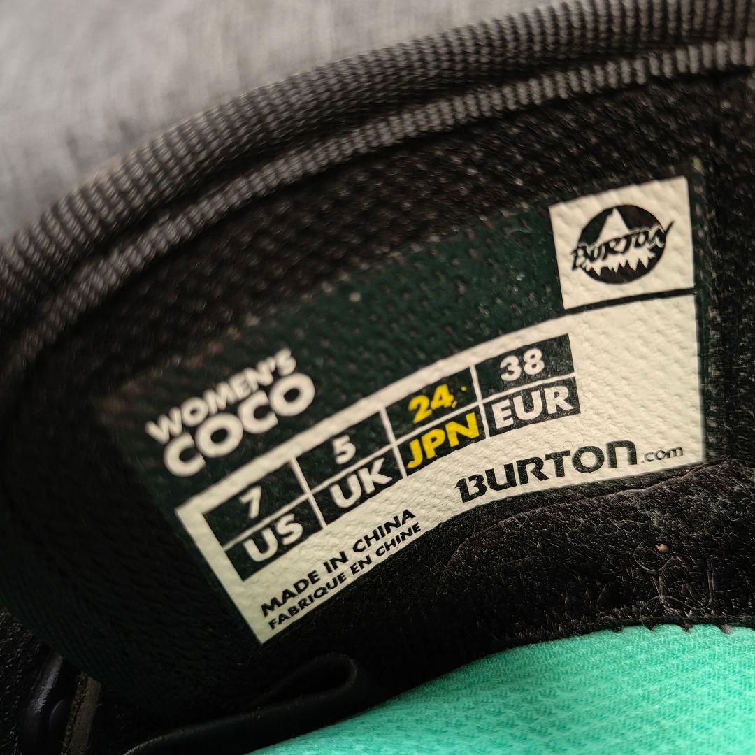 バートン　burton 24センチ　coco スノーボード　ブーツ　レディース