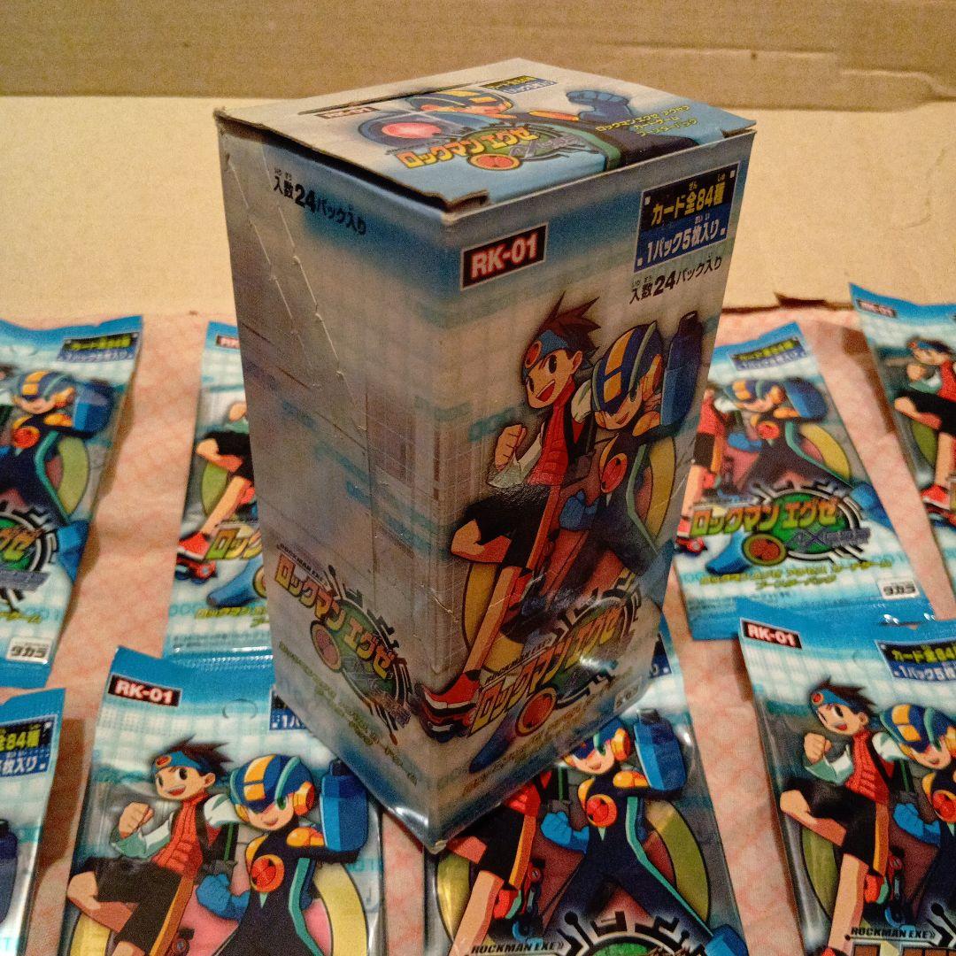新品　ロックマン　トレーディングカード 24パックセット　デッドストック1BOX