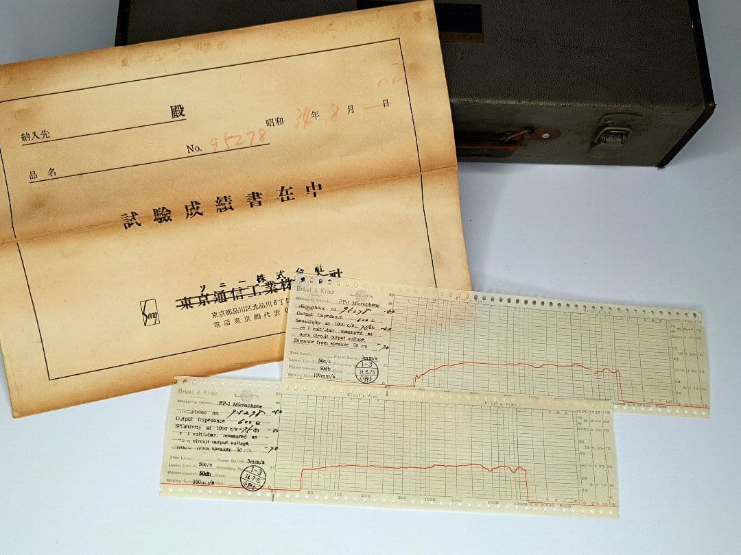 ヴィンテージ Sony FP-1 マイクロフォン