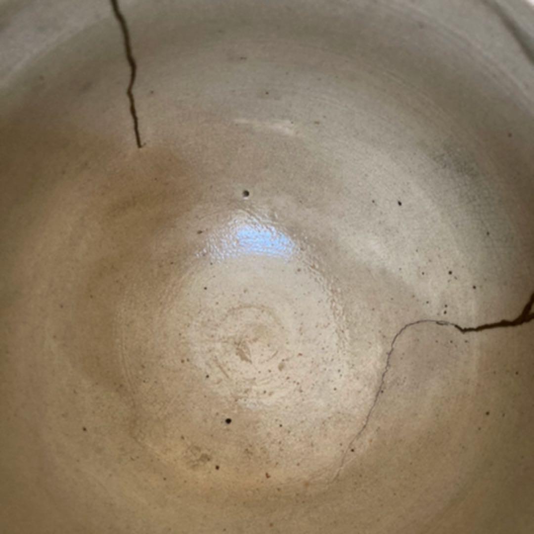 御本三島茶碗　李朝時代　　岡田宗叡　識