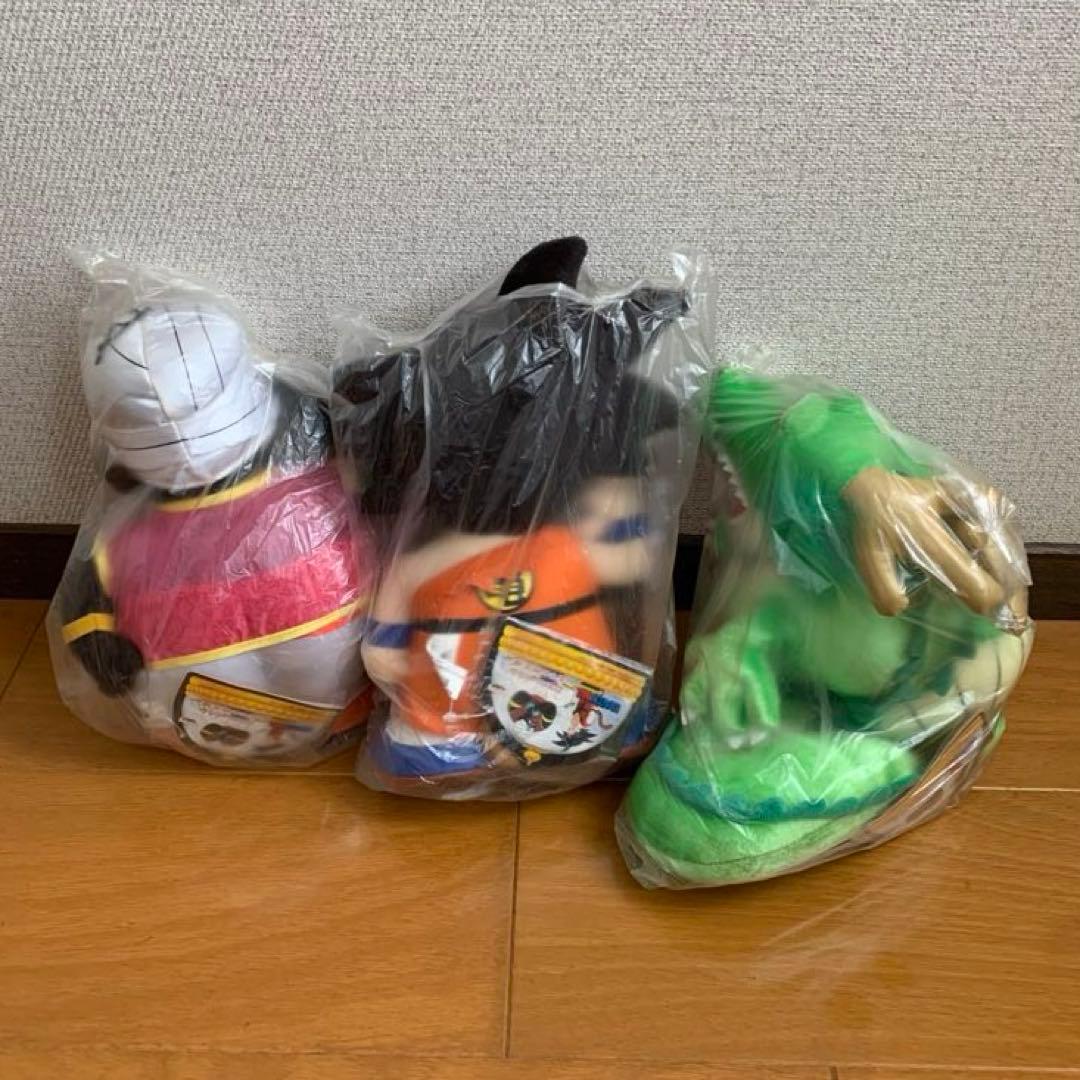ドラゴンボール　ぬいぐるみ　孫悟空　ミスターポポ　神龍