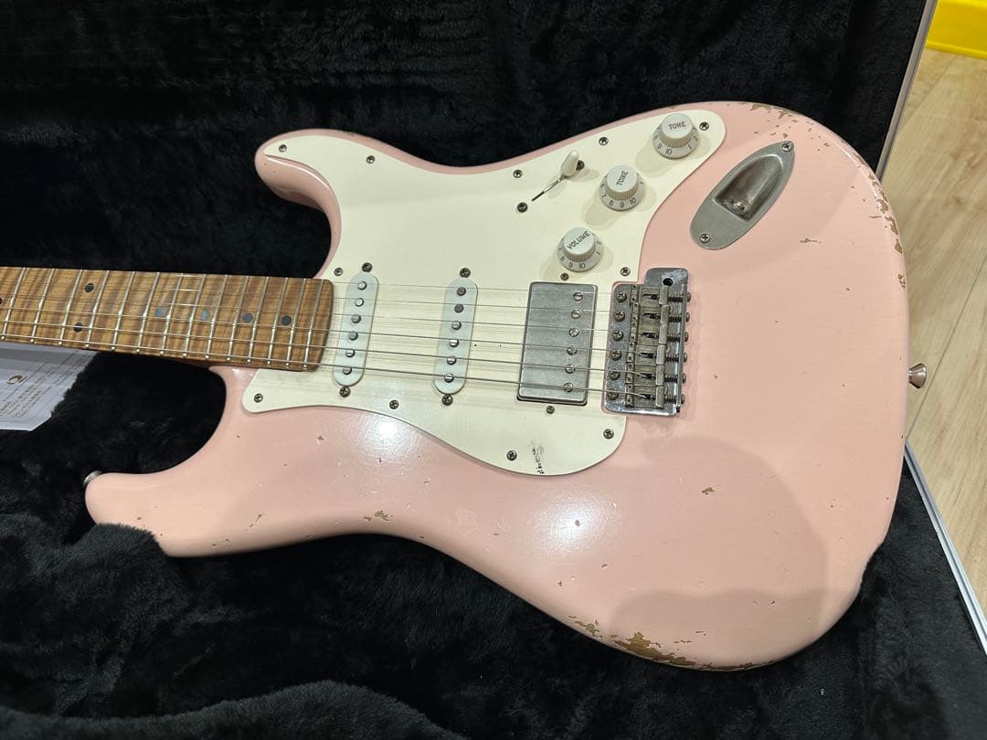 ギター XOTIC XCS-2 shell pink medium Aged