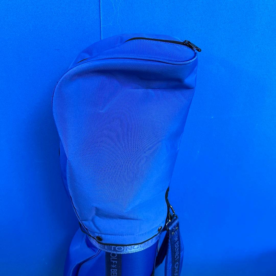 BENETTON GOLF キャディバッグ 青