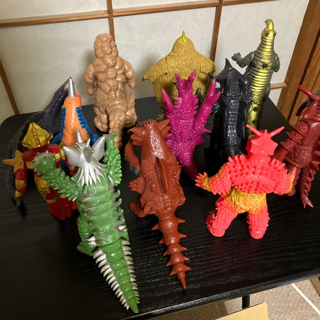 帰ってきたウルトラマン&ウルトラマンエース&ウルトラマンタロウ　怪獣ソフビ