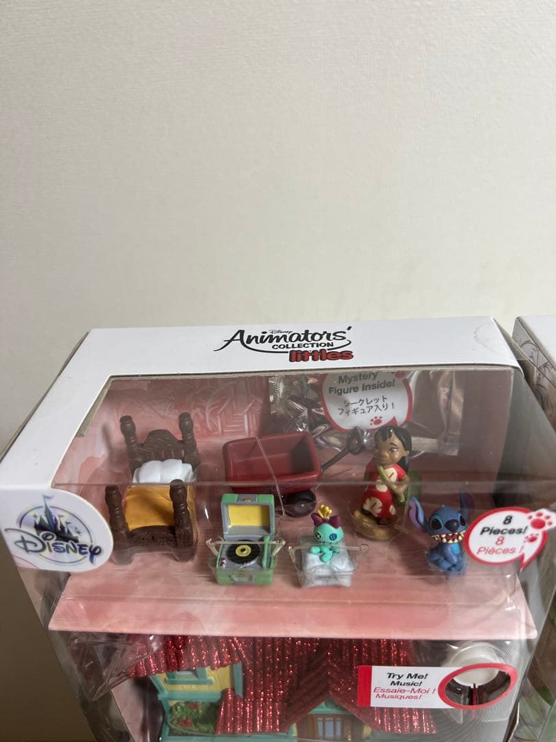 アニメータードール（ミニ）モアナ、リロ&スティッチのお家