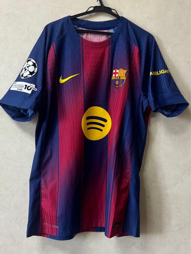 【希少・バルセロナ現地購入】ラミンヤマル オーセンティックユニフォーム 正規品