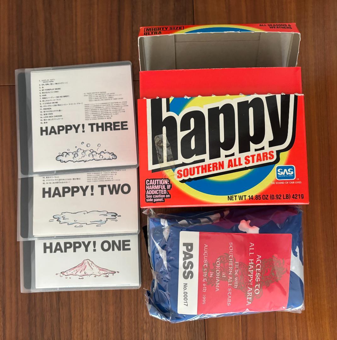 サザン•オール•スターズCDセット/スイカ 限定版 とハッピー