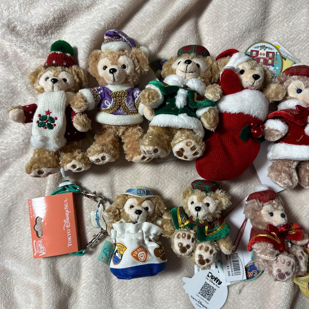 オープンマウス付き！ダッフィー 、シェリーメイぬいぐるみバッジ