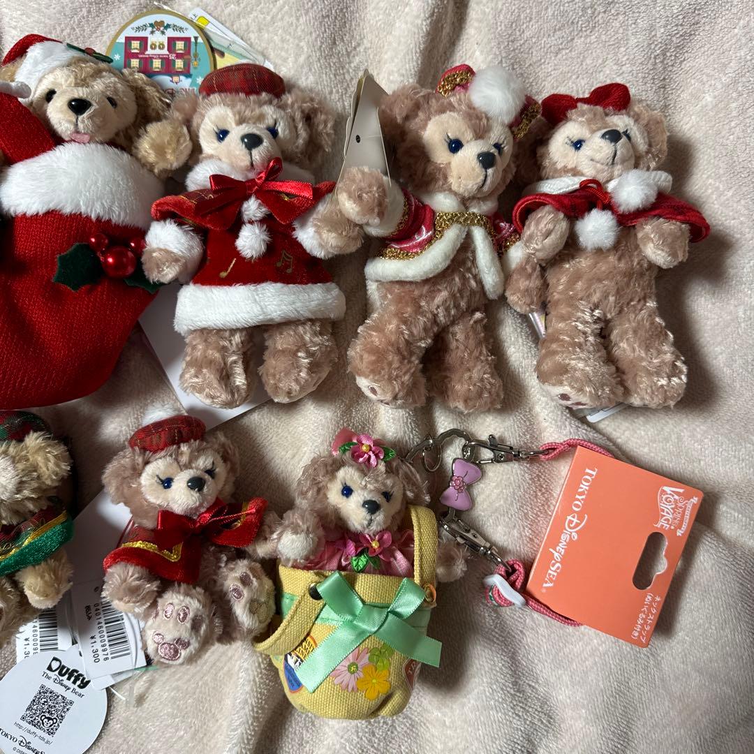 オープンマウス付き！ダッフィー 、シェリーメイぬいぐるみバッジ