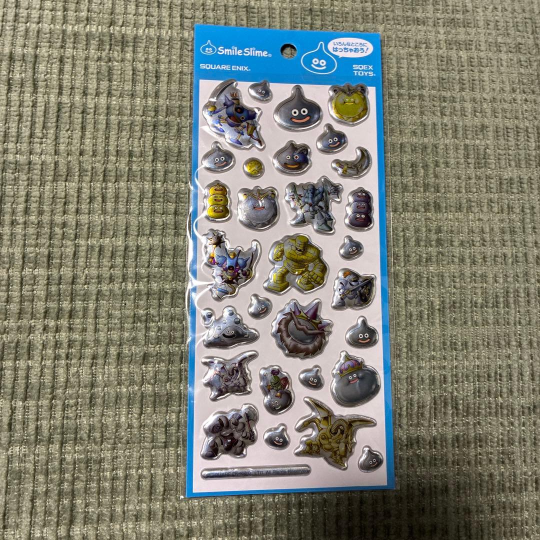 ドラゴンクエスト キャラクターシール 5シートセット ぷくっと ぷっくり 希少