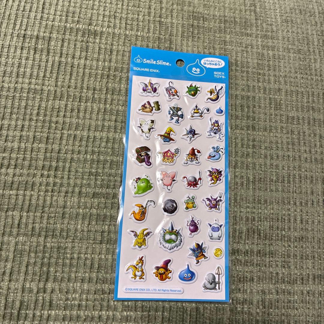 ドラゴンクエスト キャラクターシール 5シートセット ぷくっと ぷっくり 希少