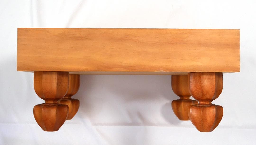 【2回使用】碁盤脚付 30号 19路盤 碁笥・碁石付き 新かや材製