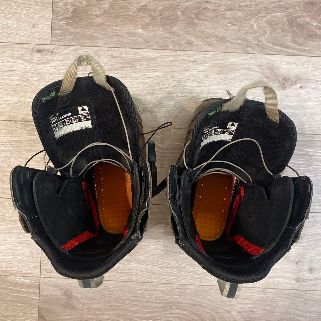 スノーボードブーツBurton ION LEATHER　25.0㎝