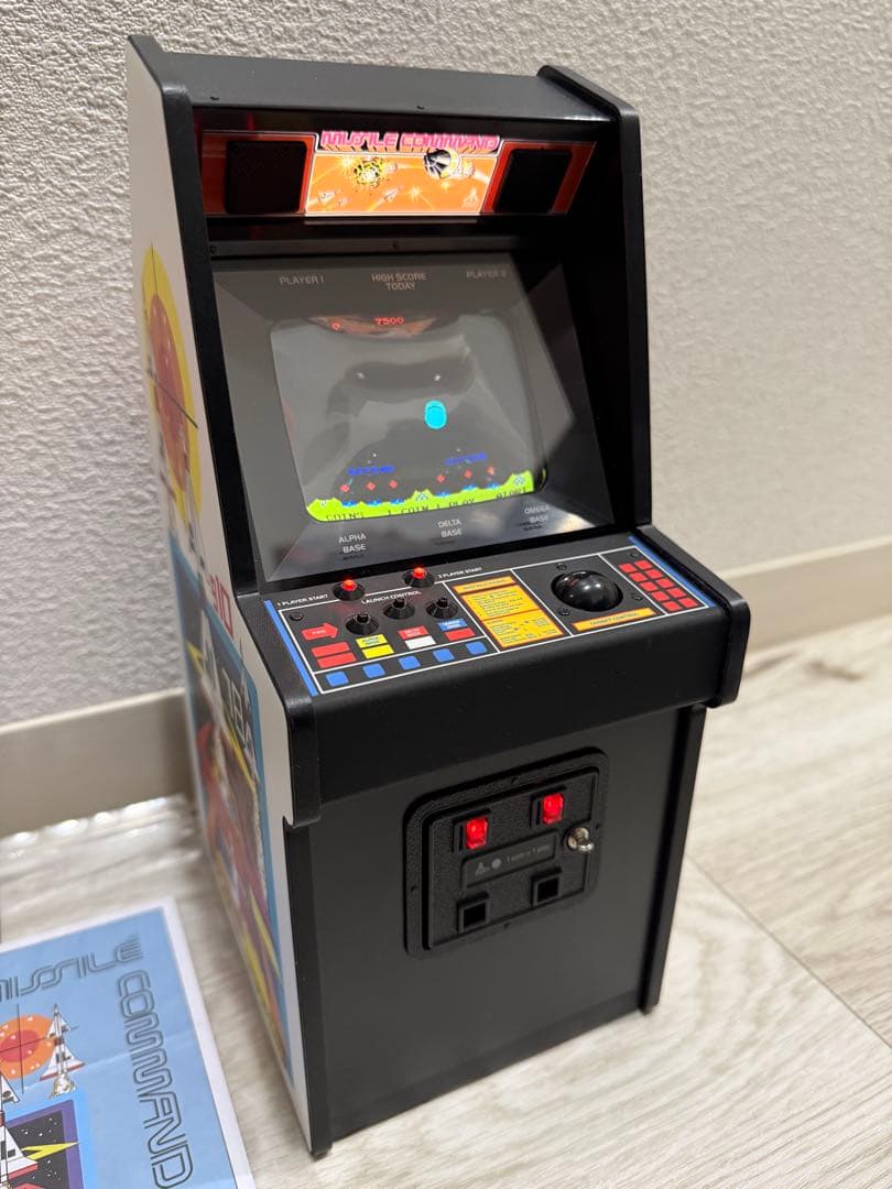 Atari Missile Command 1/6スケール ミニチュア