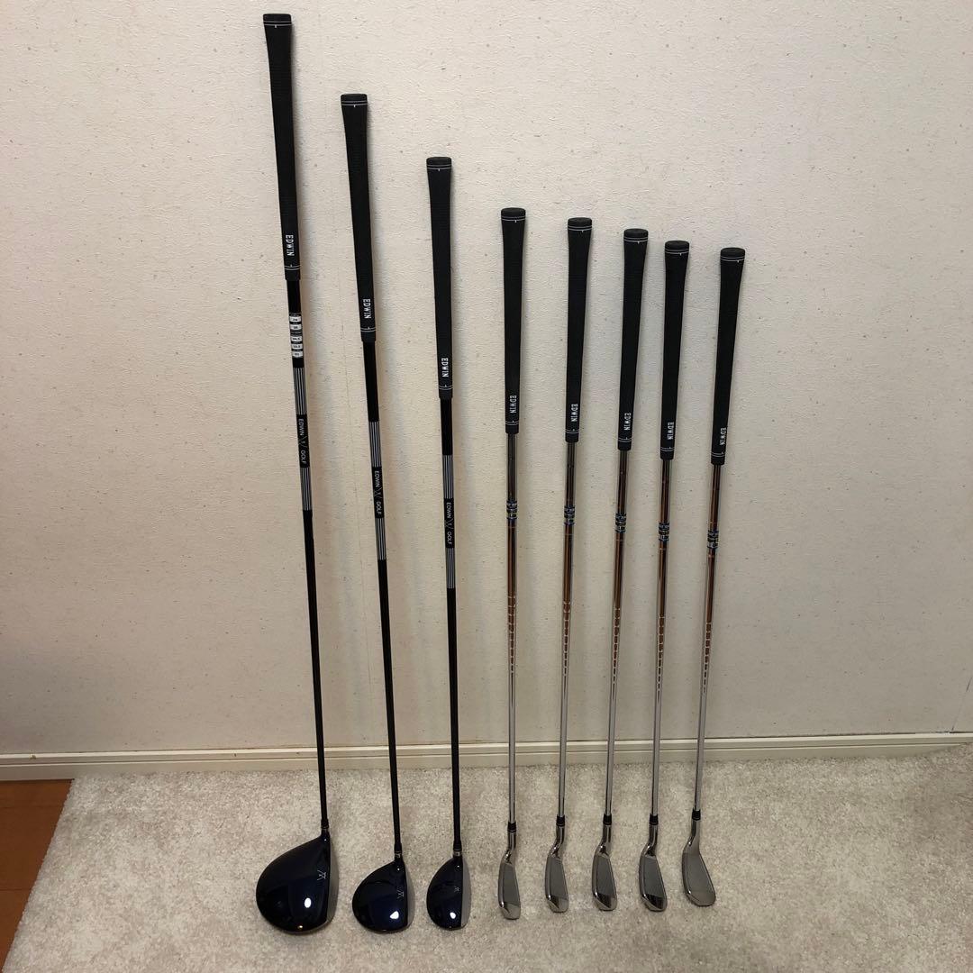 超美品❗️希少　完売品❗️EDWIN メンズ　ゴルフクラブセット