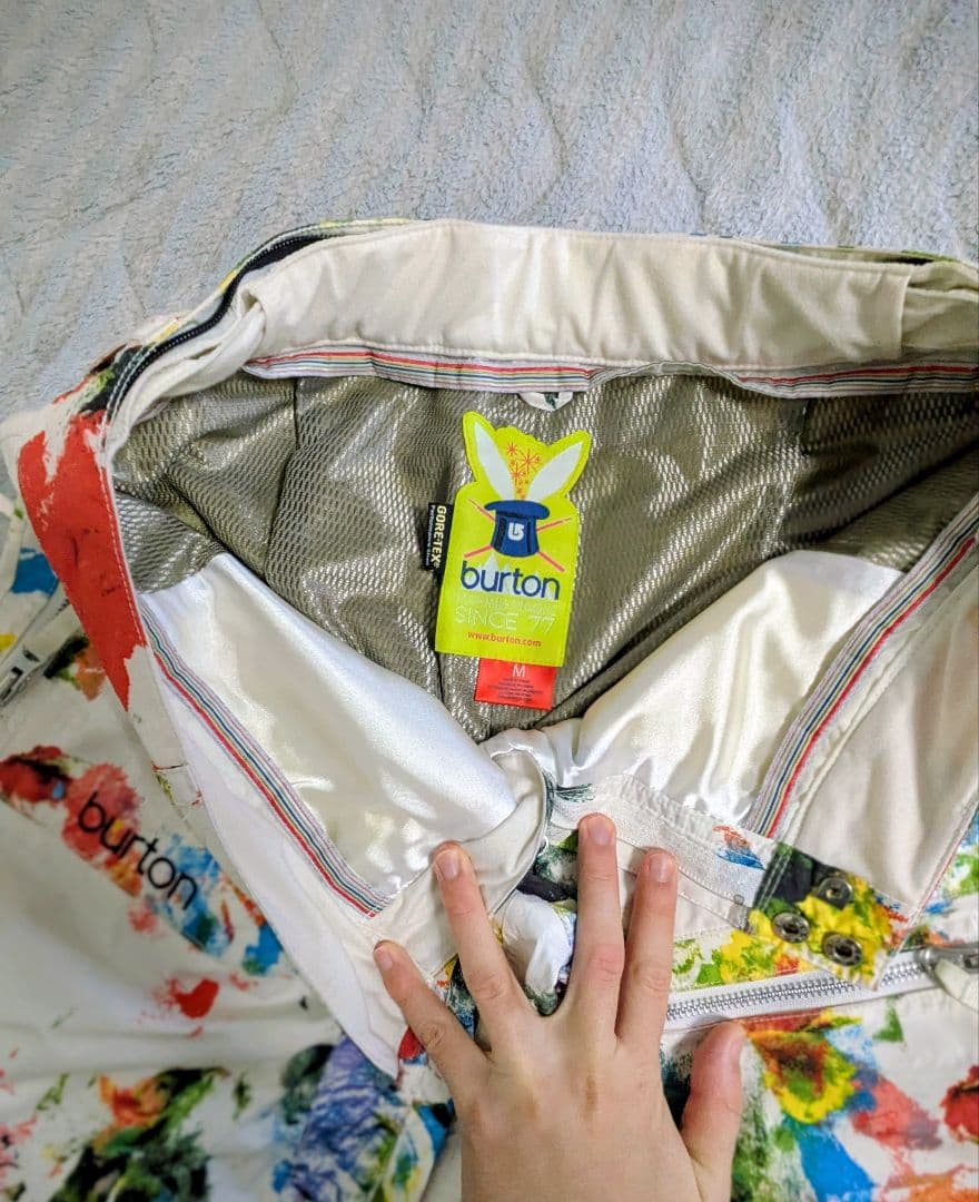 burton スノーウェアセット（GORE-TEX）