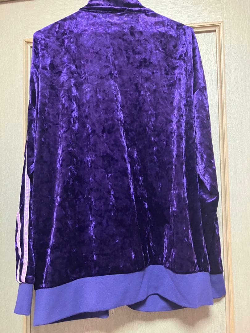 期間限定出品　THICC ベロアジャージ　パープル