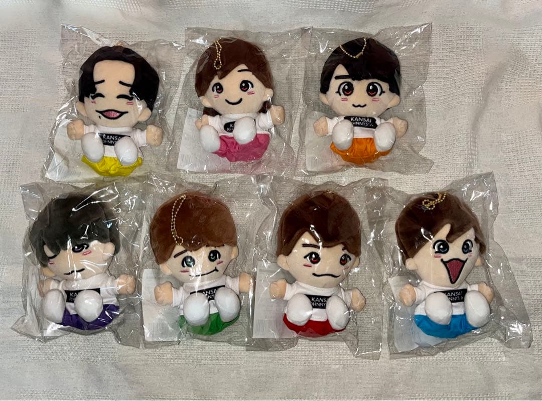 なにわ男子　ちびぬい　7体セット