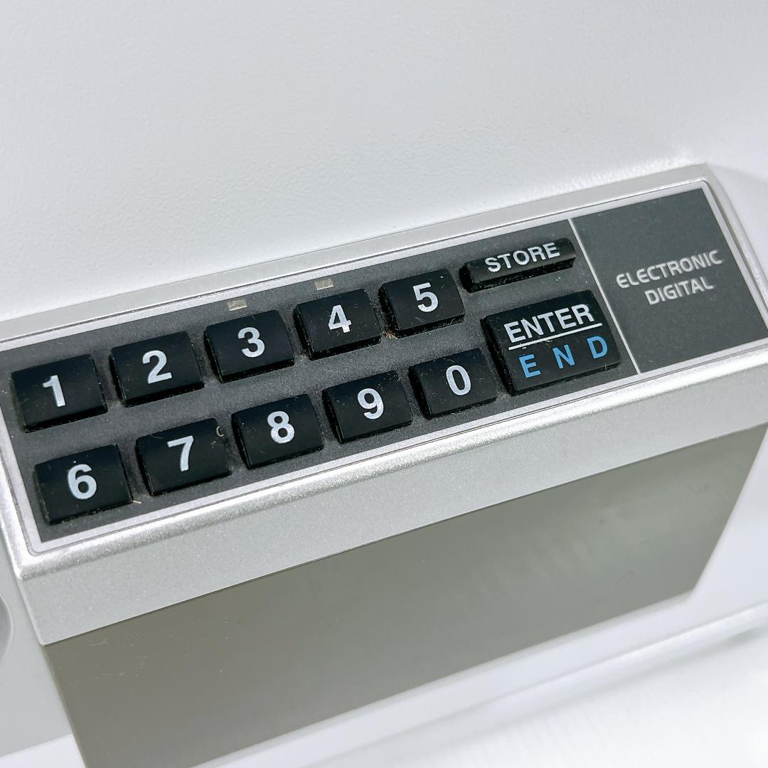 【良品✨送料無料】ダイヤセーフ プッシュタイプ テンキー式 耐火金庫