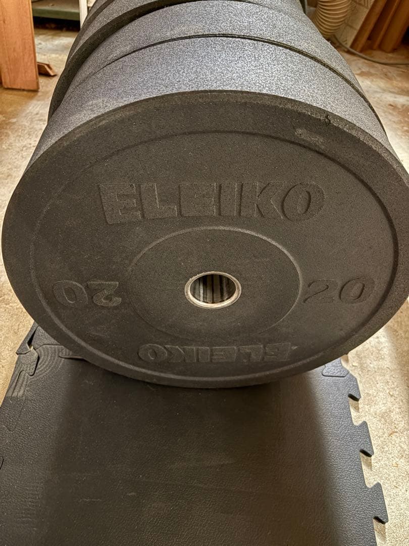 エレイコ　ELEIKO XFバンパープレート　100kgセット