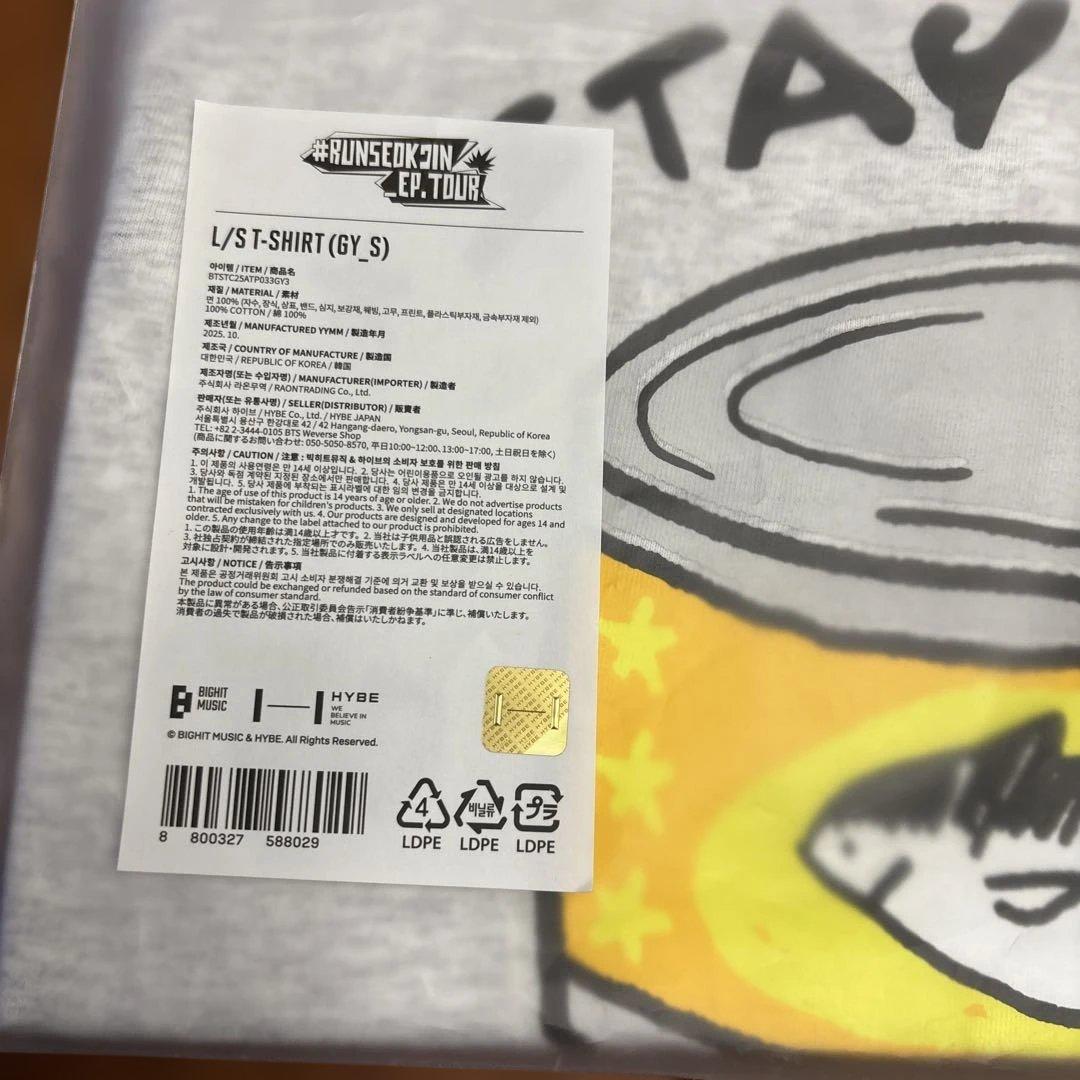 【JIN】[RUNSEOKJIN]L/S T-SHIRT Encore Ver.