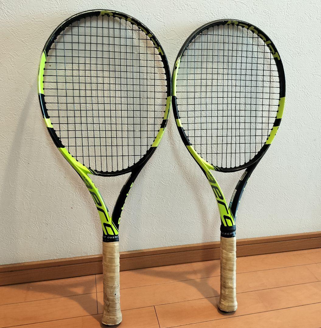 Babolat バボラ PURE AERO 硬式テニスラケットG3 ２本