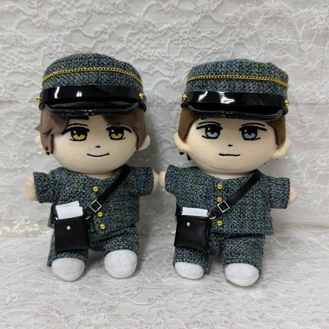 888様　はぴぬい　ぬい服　キンプリ　郵便屋さんコーデ