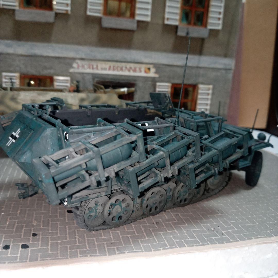 タミヤ　ドイツ軍ハ―フトラックSd.Kfz.251　３輛　1/35　ジオラマ用