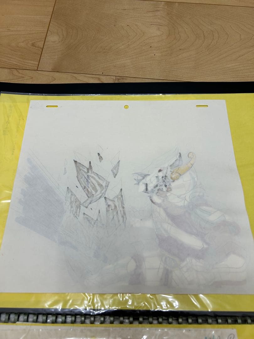 聖闘士星矢　アニメ　セル画　ペガサス星矢　80年代