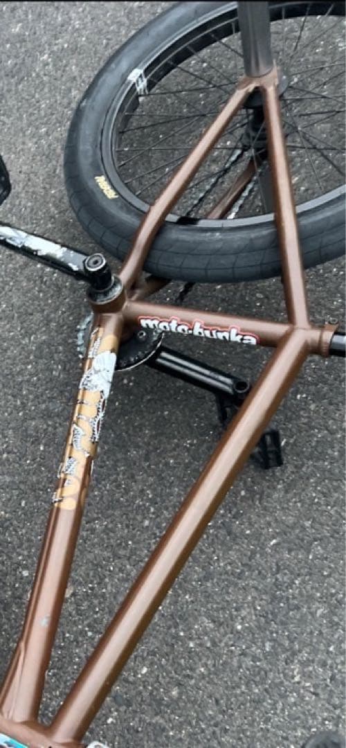 Sunday BMX dark waveフレームのみ