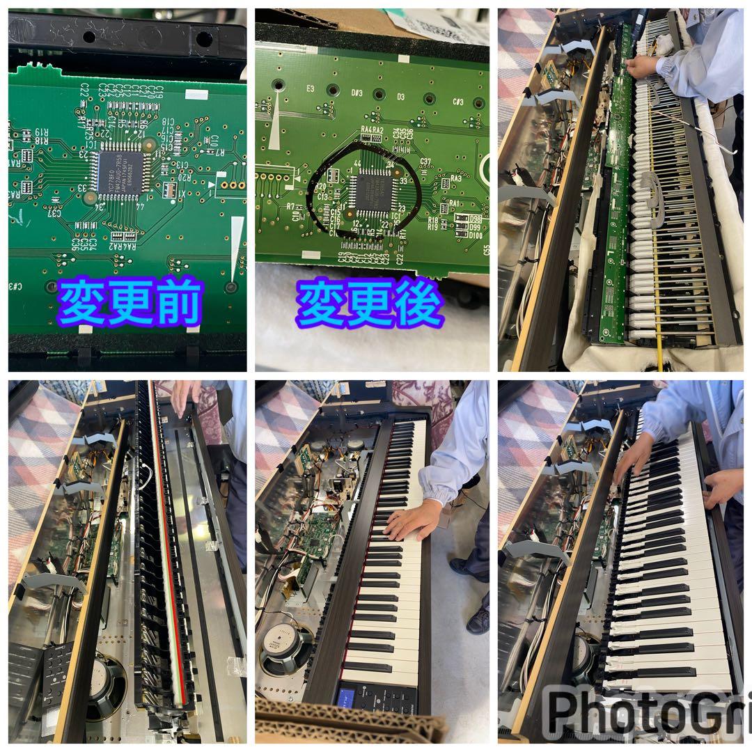 鍵盤メンテナンス済タッチ新品 ヤマハ クラビノーバclp-645DW 2018年