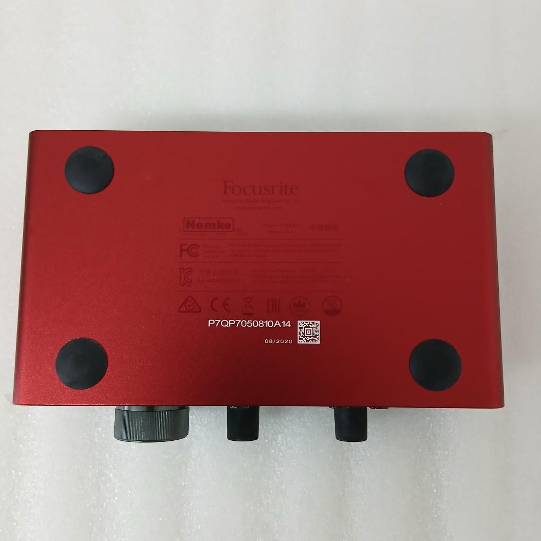 【ジャンク】Focusrite Scarlett Solo Studio