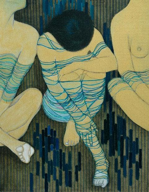 油絵 菅家令子 絵 絵画 インテリア 額付(銀) F6-030314 人物 女性