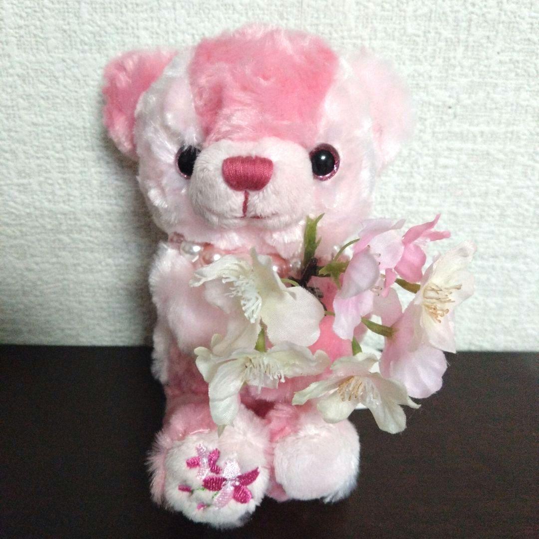フラワーベア テディベア ぬいぐるみ 花 モチーフ