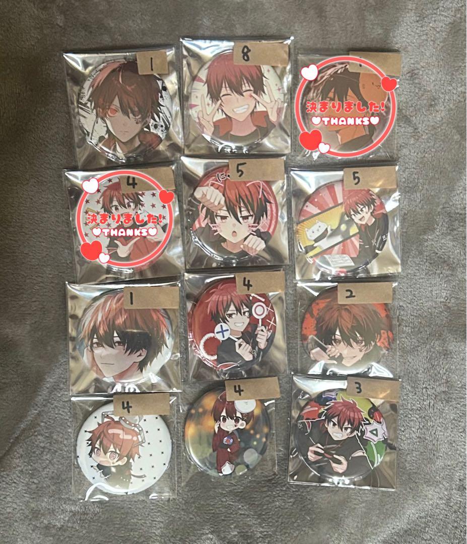 あーるん。くん缶バッジ（近々処分予定）