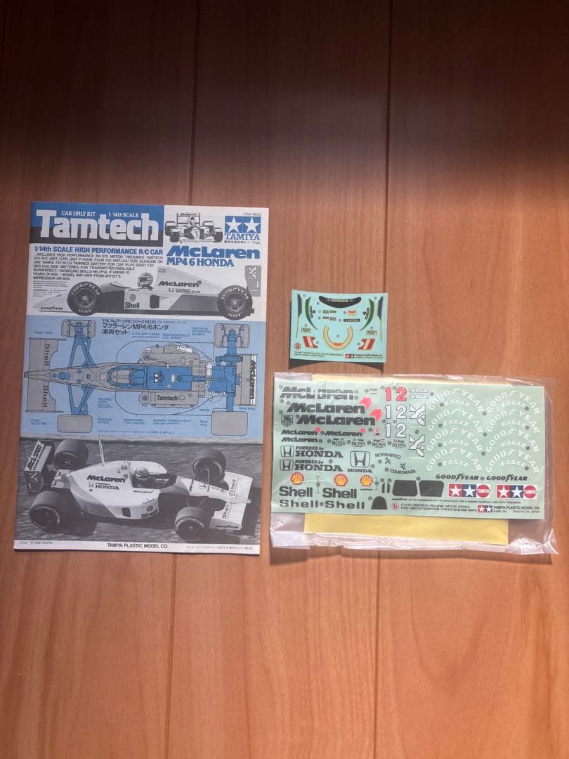 タミヤ 1/14 タムテック　マクラーレンMP4/6ホンダ